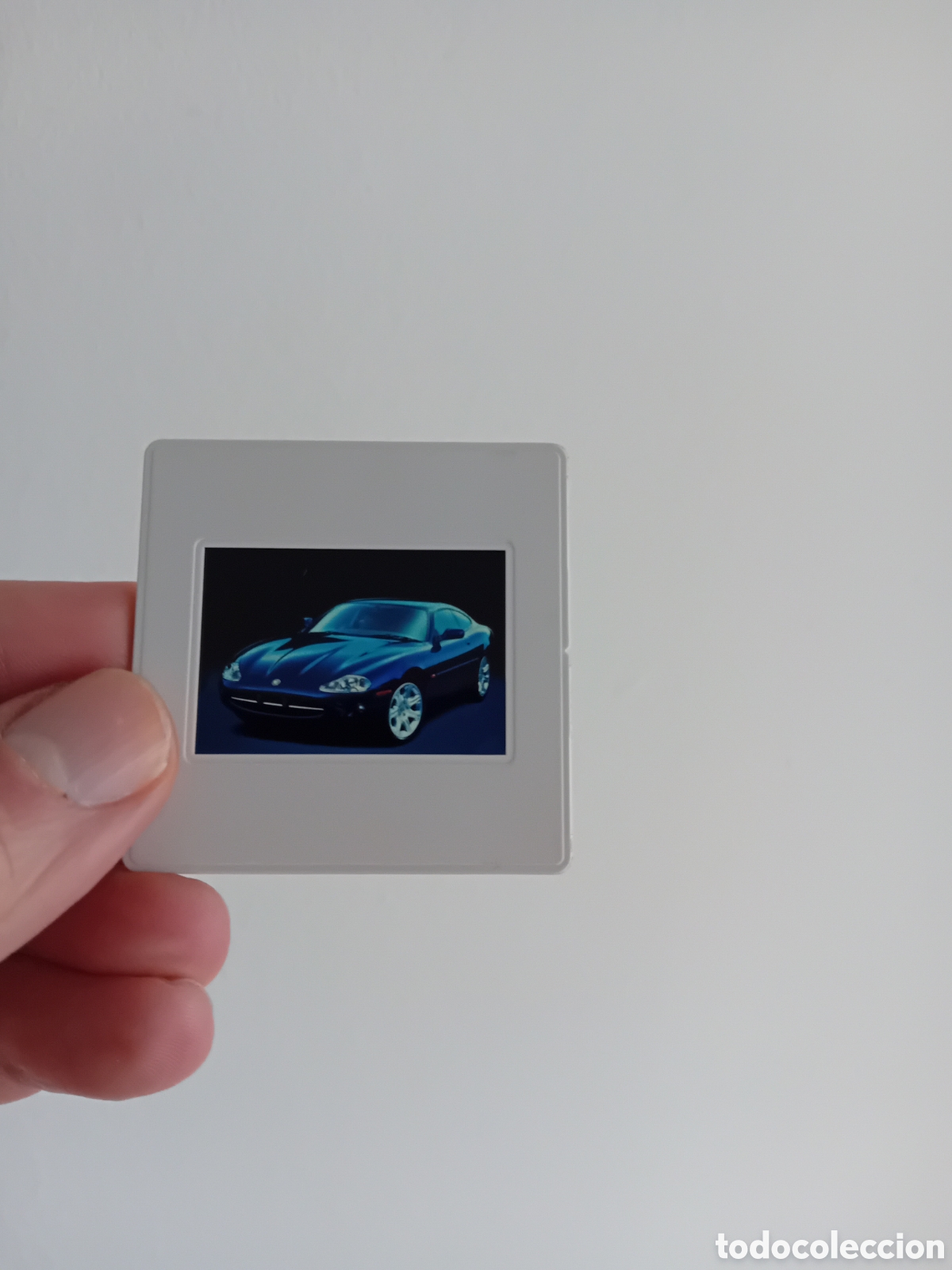 Fotograf&iacute;a antigua: DIAPOSITIVA 35MM COCHE JAGUAR. A&Ntilde;OS 90S