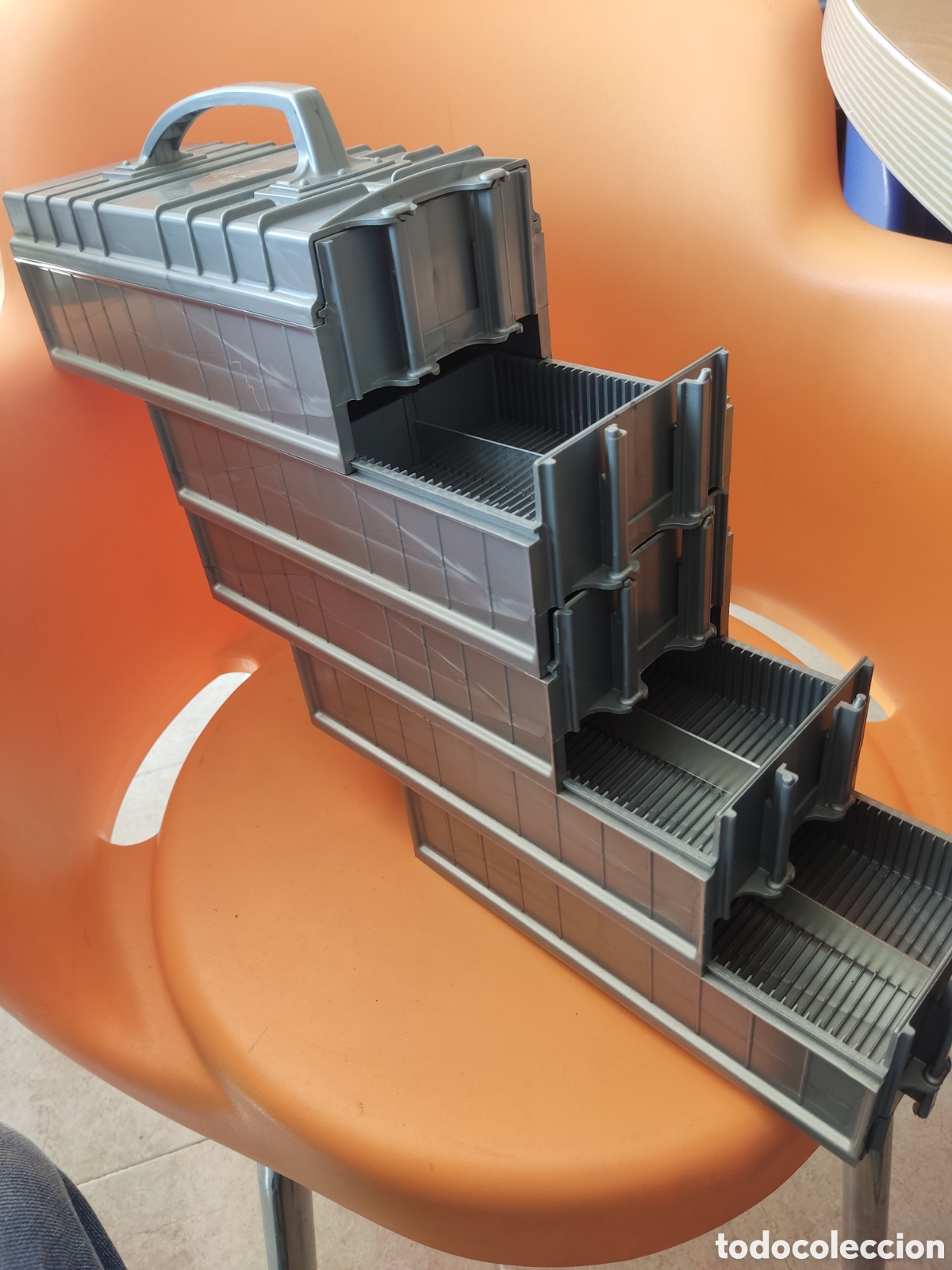 Fotograf&iacute;a antigua: Almacenador para guardar diapositivas