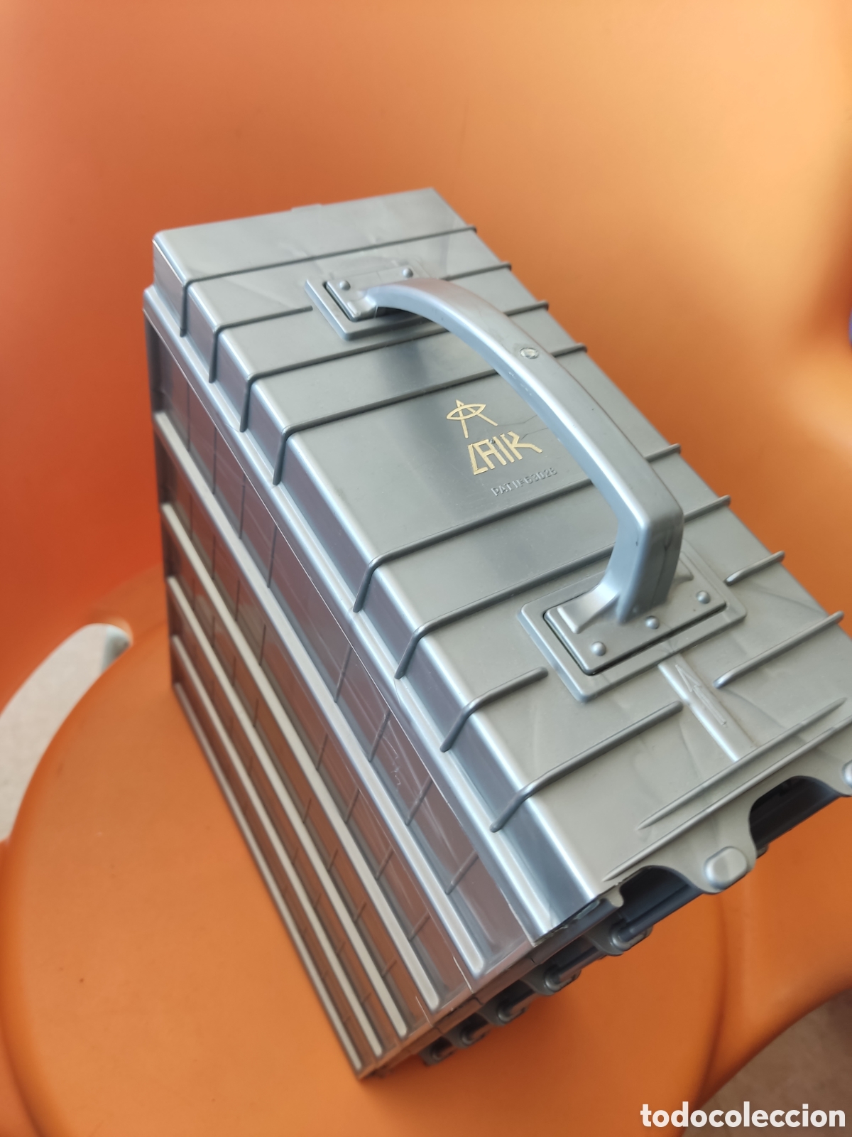 Fotograf&iacute;a antigua: Almacenador para guardar diapositivas