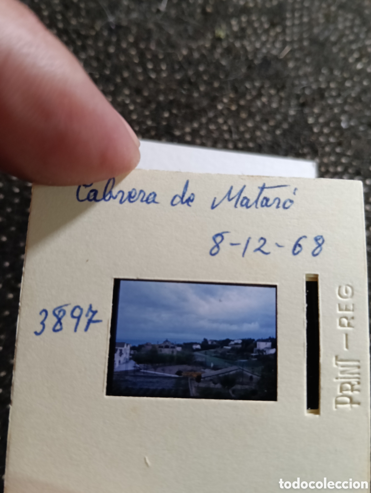 Fotograf&iacute;a antigua: Diapositiva de 1968 de Corber&aacute; de Matar&oacute; Barcelona