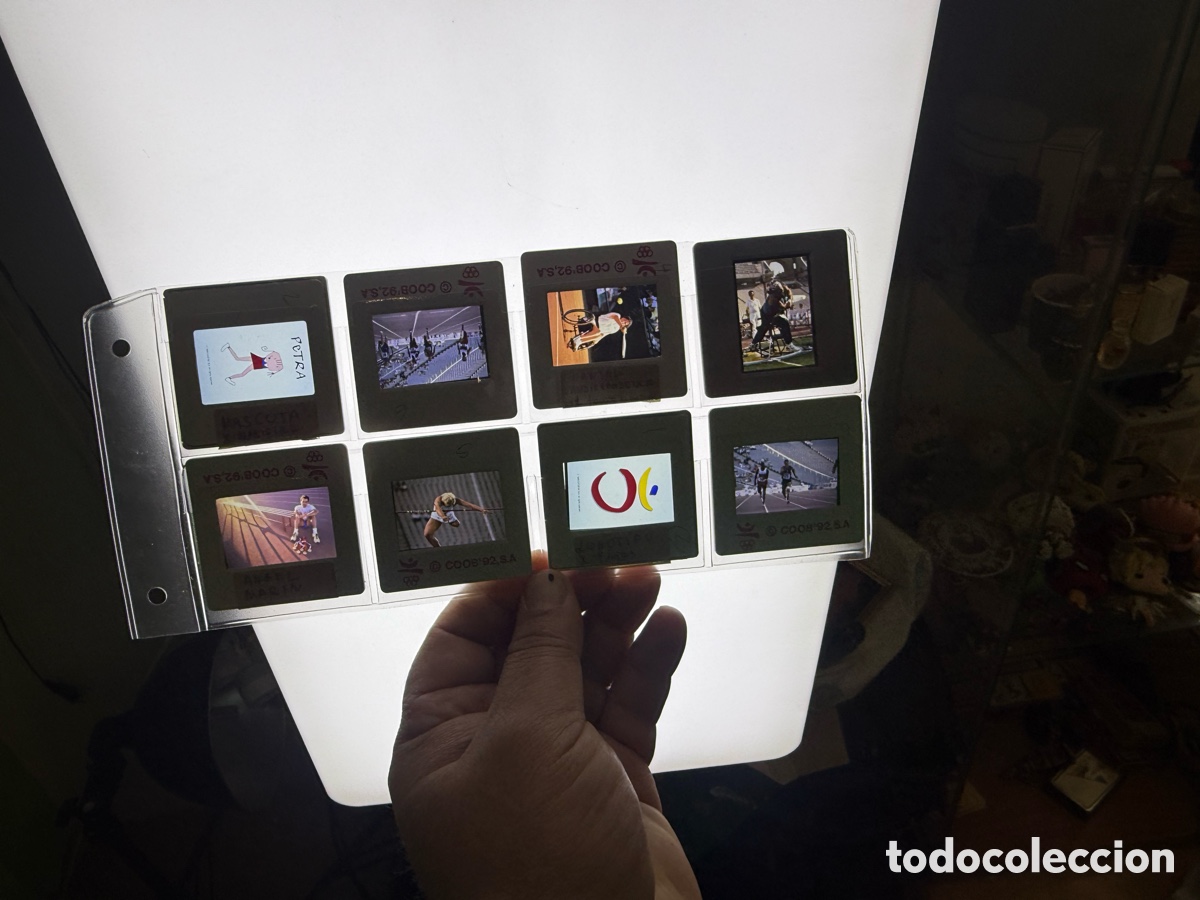 Fotograf&iacute;a antigua: Lote diapositivas Cobi 92 Barcelona Olimpiadas vintage colecci&oacute;n ol&iacute;mpica