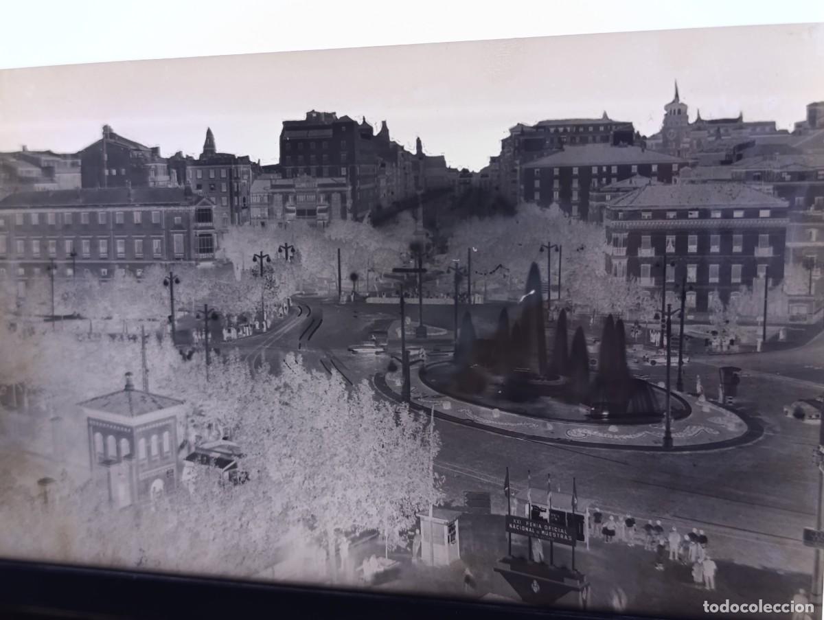 Alte Fotografie: Antiguo negativo de acetato, Zaragoza