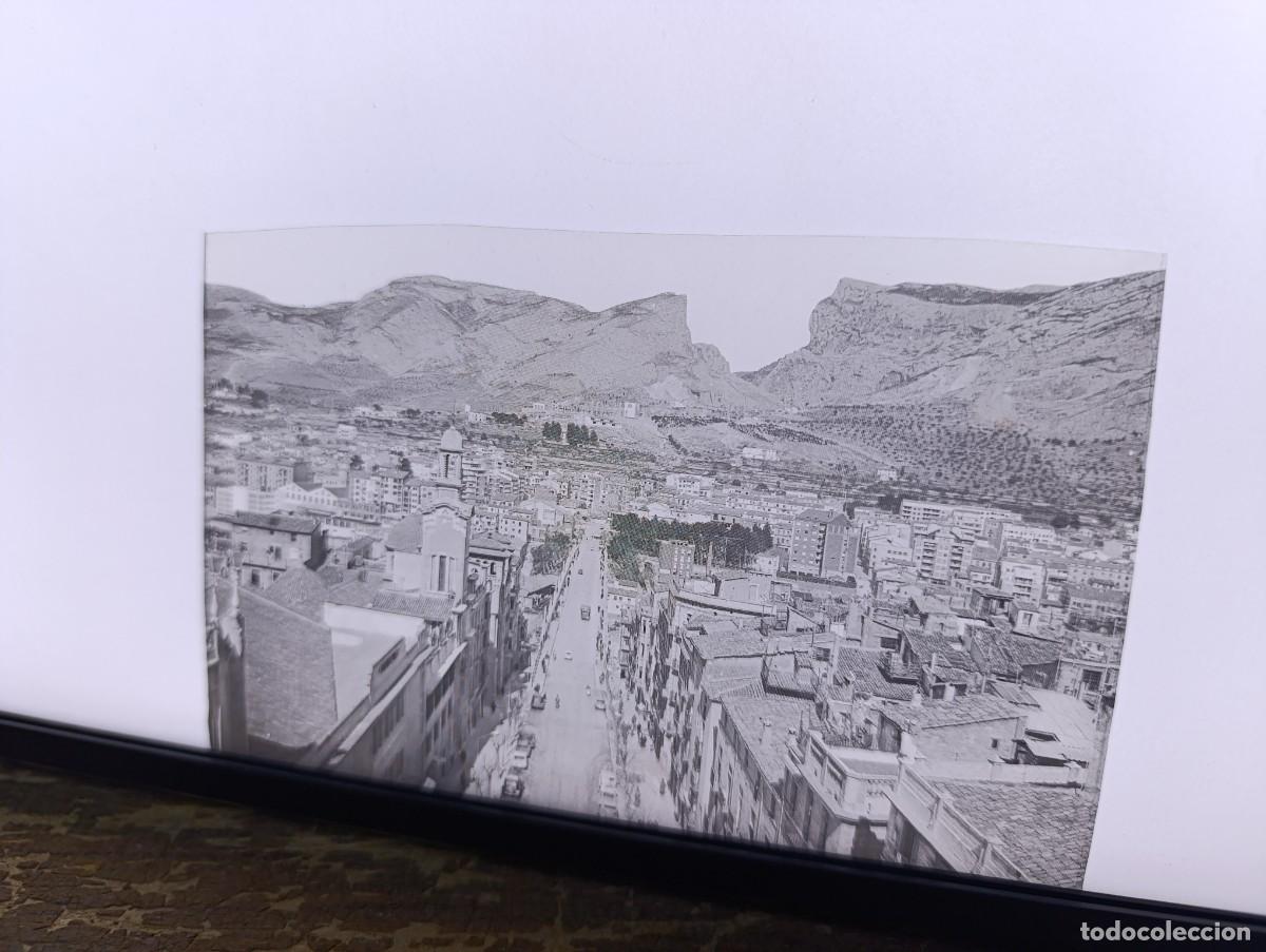 Fotografia antiga: Antiguo negativo de acetato, Alcoy