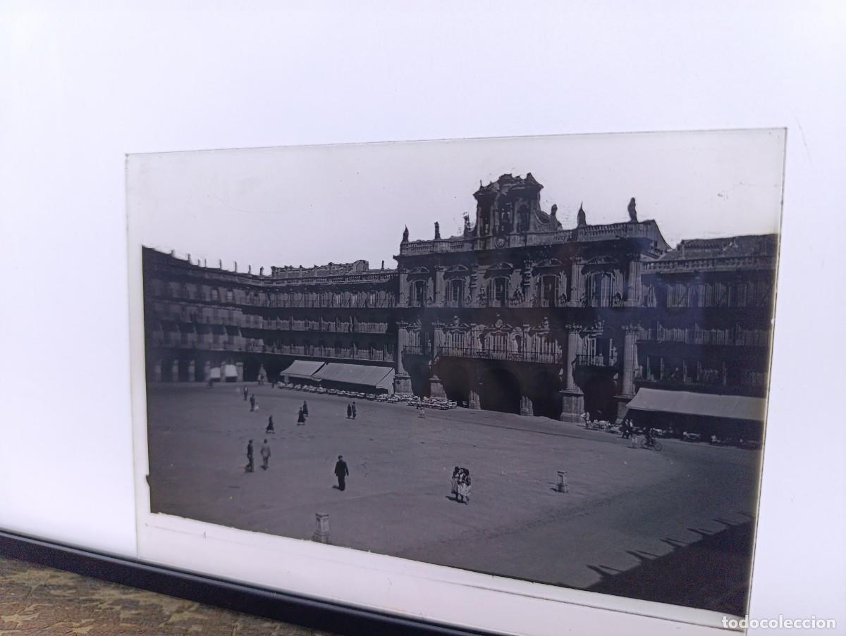Fotografia antiga: Antiguo negativo de cristal, Salamanca