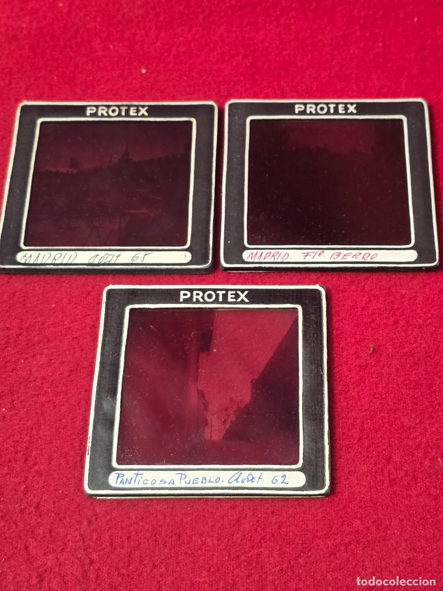 Fotograf&iacute;a antigua: LOTE 6 DIAPOSITIVAS PROTEX .MADRID , PANTICOSA PUEBLO.