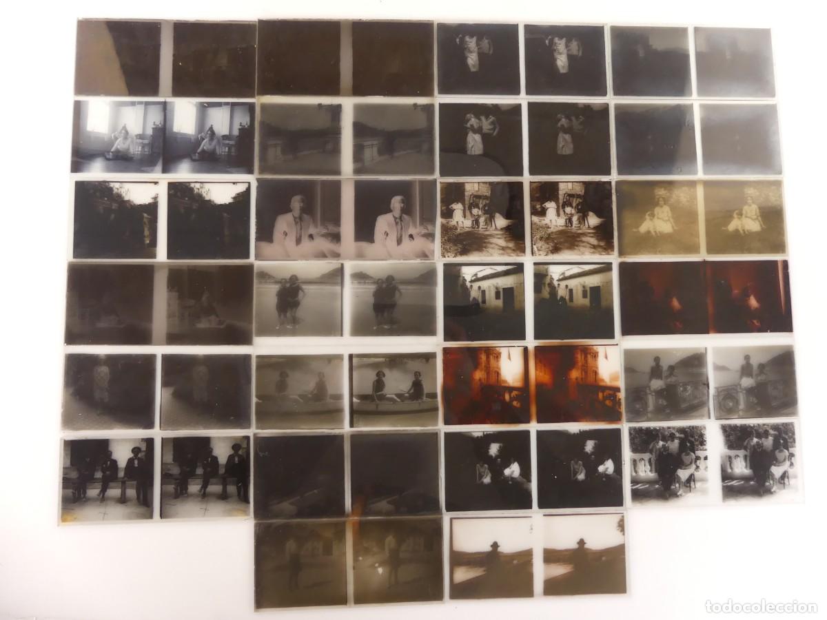 Fotografia antiga: COLECCI&Oacute;N LOTE DE 26 PLACAS FOTOGR&Aacute;FICAS DIAPOSITIVOS DE CRISTAL