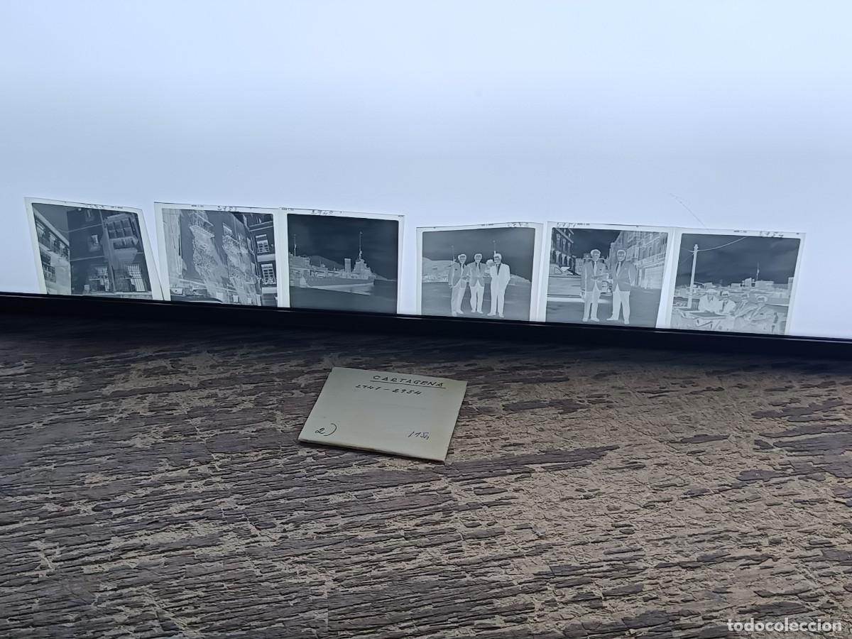 Fotografia antiga: Lote de Antiguos Negativos de Acetato, Cartagena, 1954