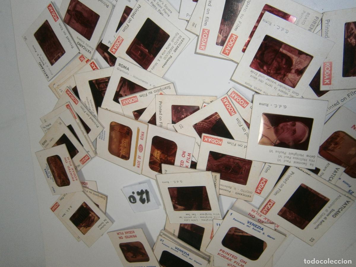 Fotograf&iacute;a antigua: LOTE DE ANTIGUAS DIAPOSITIVAS DE ITALIA VARIADAS