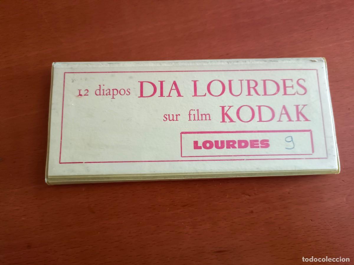 Fotografia antiga: ANTIGUAS 12 DIAPOSITIVAS COLOR 24x36 * DIA LOURDES 9 * KODAK