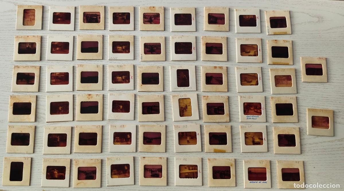 Photographie ancienne: LOTE DE 56 DIAPOSITIVAS CON CUERPOS POLICIALES DE LOS A&Ntilde;OS 70