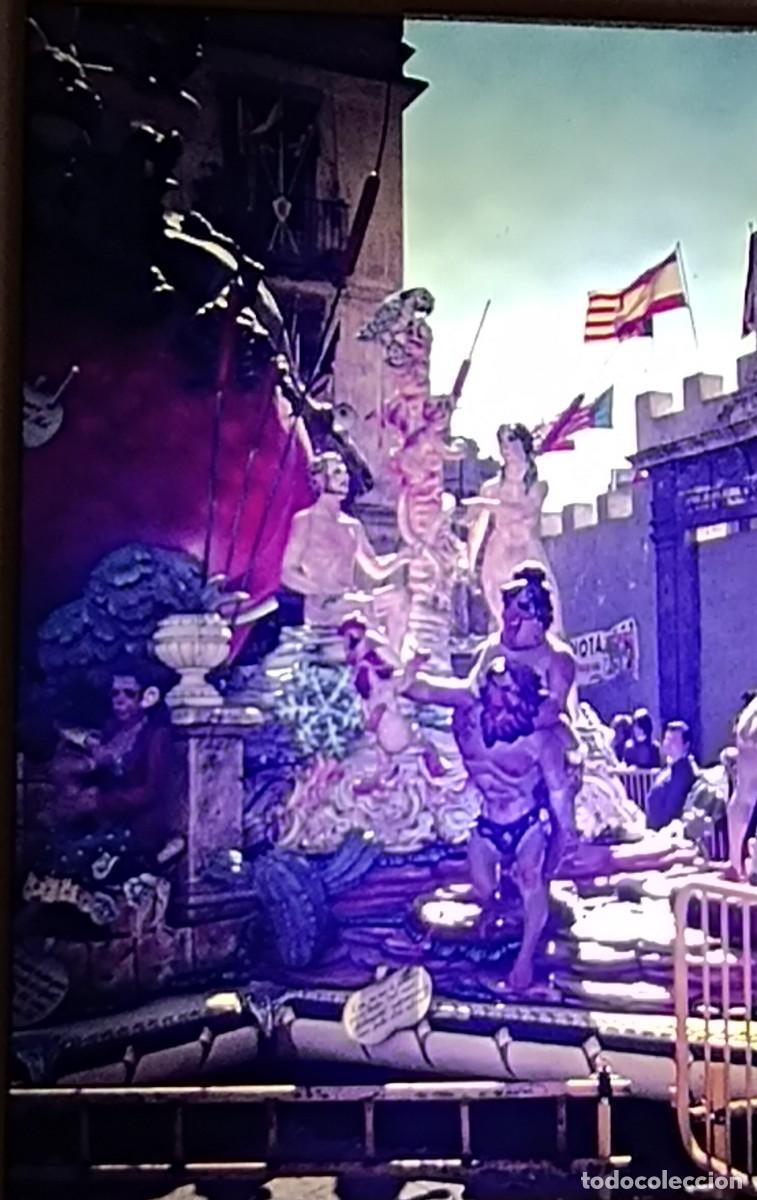 Fotograf&iacute;a antigua: DIAPOSITIVA FALLAS DE VALENCIA 1979 FALLA EL PILAR
