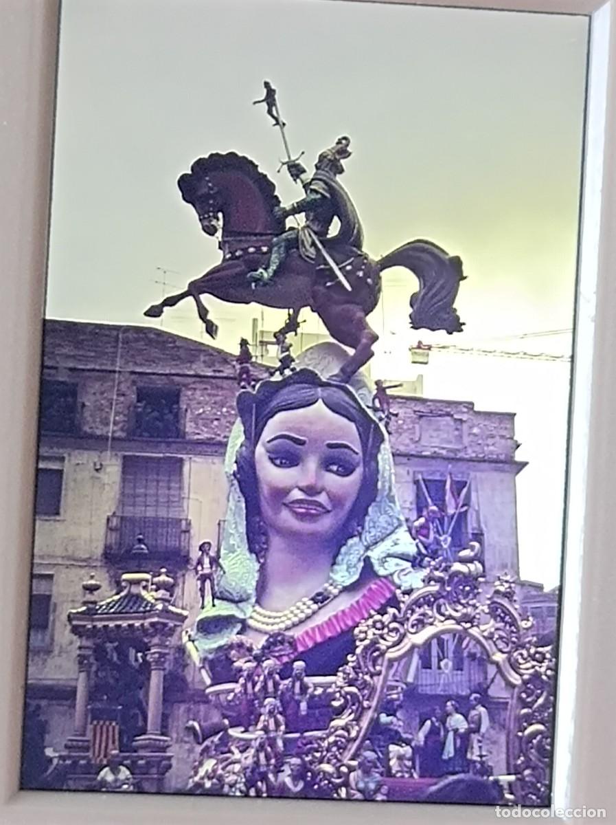 Fotograf&iacute;a antigua: DIAPOSITIVA DEL FALLAS DE VALENCIA 1980 FALLA PLAZA DEL PILAR