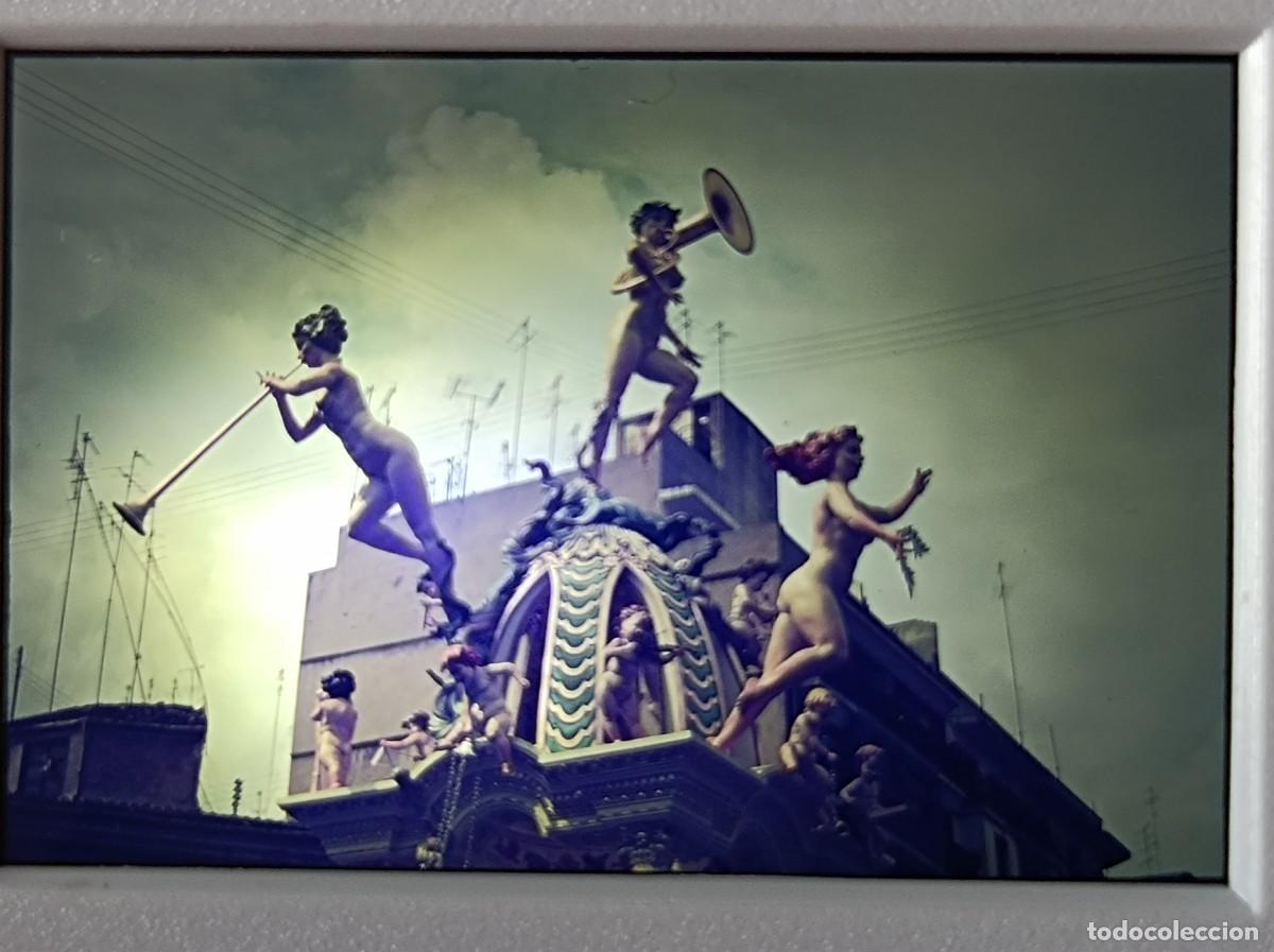 Fotograf&iacute;a antigua: DIAPOSITIVA FALLAS DE VALENCIA 1981 FALLA CONVENTO DE JERUSAL&Eacute;N