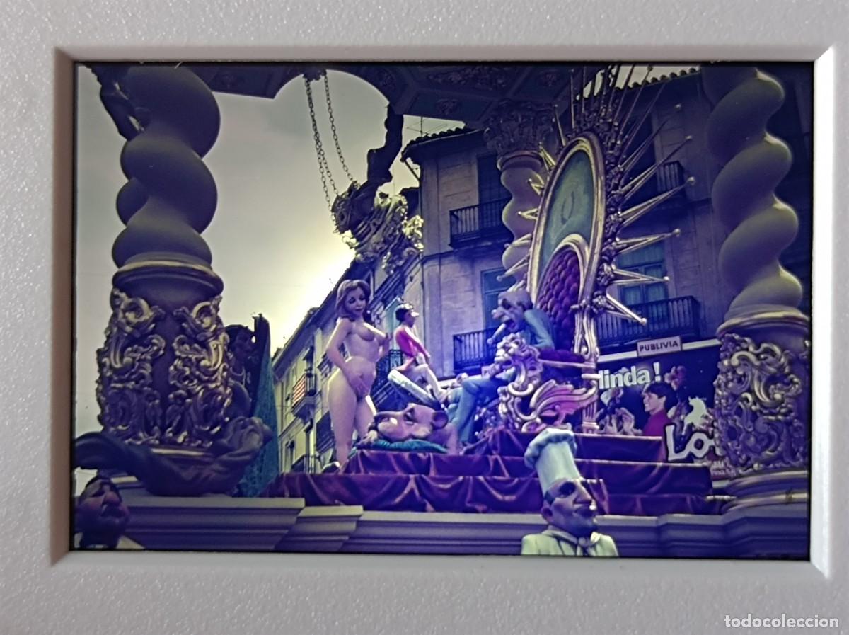 Fotograf&iacute;a antigua: DIAPOSITIVA FALLAS DE VALENCIA 1981 FALLA CONVENTO DE JERUSAL&Eacute;N
