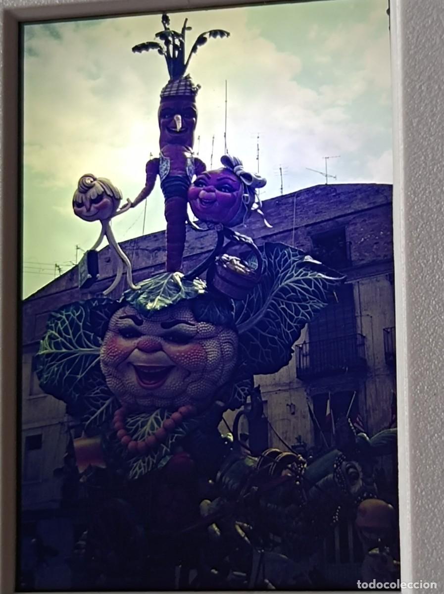 Fotograf&iacute;a antigua: DIAPOSITIVA FALLAS DE VALENCIA 1981 FALLA CONVENTO DEL PILAR