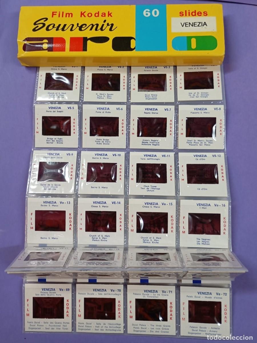 Fotograf&iacute;a antigua: ANTIGUAS DIAPOSITIVAS DE FILM KODAK SOUVENIR DE VENEZIA (60)