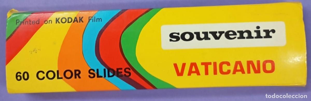 Fotograf&iacute;a antigua: ANTIGUAS DIAPOSITIVAS DE FILM KODAK SOUVENIR DE EL VATICANO (FALTA UNA)