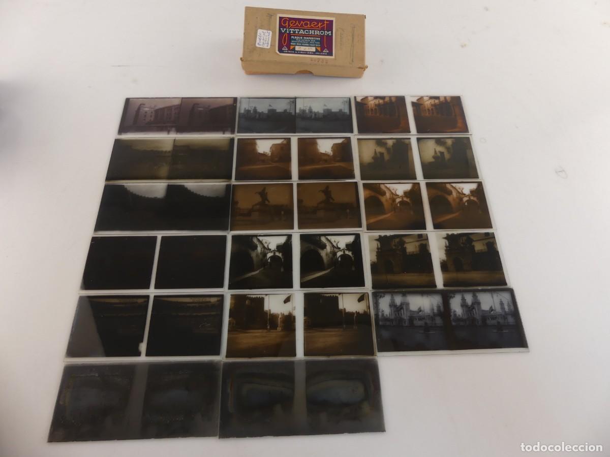 Alte Fotografie: COLECCI&Oacute;N LOTE DE 17 PLACAS FOTOGR&Aacute;FICAS DIAPOSITIVOS DE CRISTAL