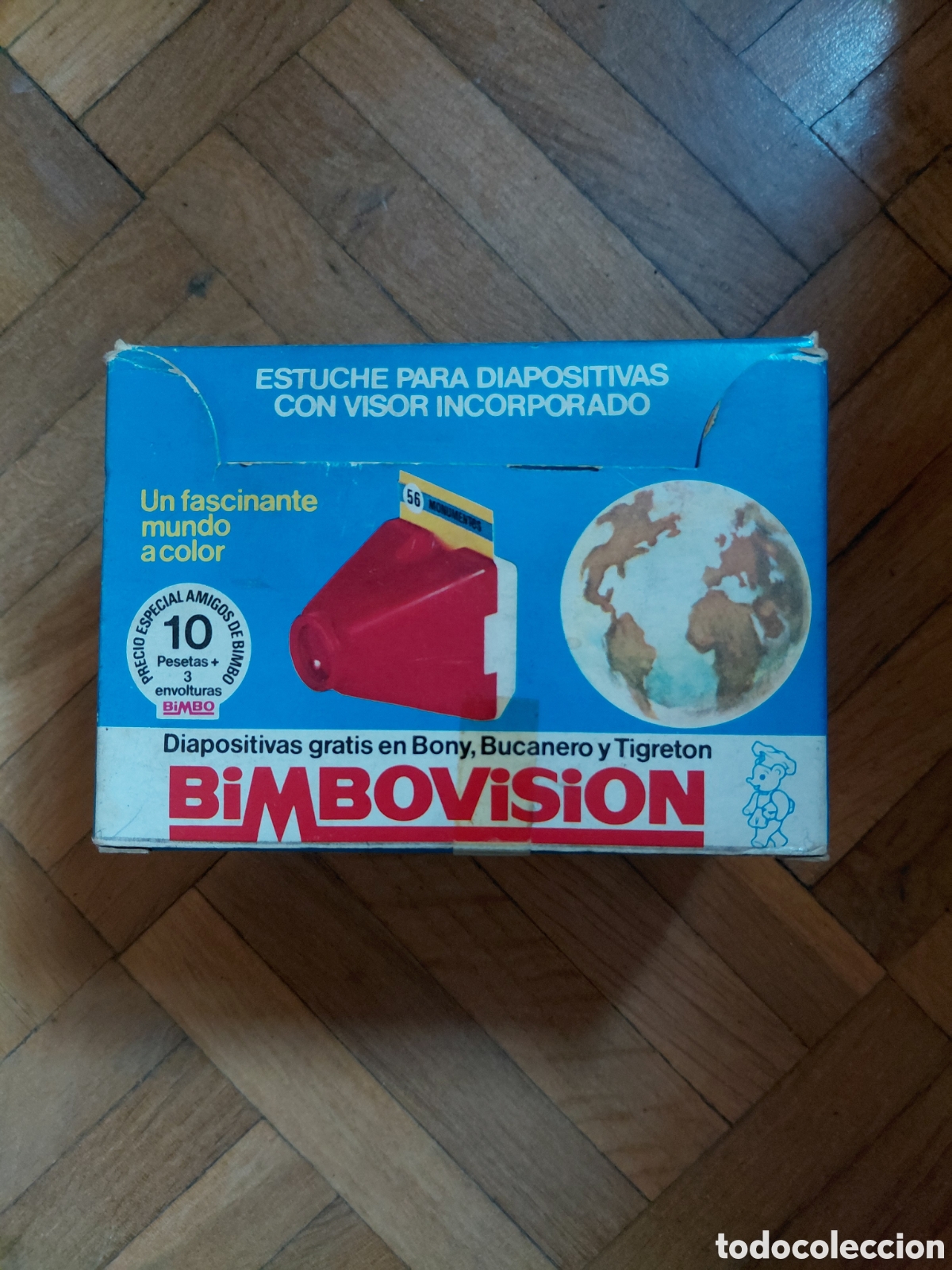 Fotograf&iacute;a antigua: Lote Bimbovisi&oacute;n A&ntilde;os 70: Visor + Caja + 150 Diapositivas