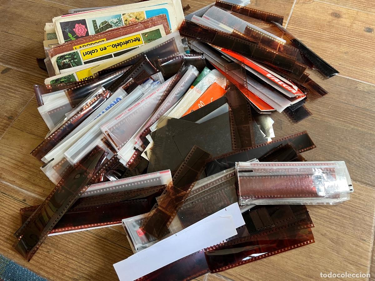 Fotograf&iacute;a antigua: NEGATIVOS DE FOTOGRAF&Iacute;AS + ESTUCHES - 1 KILO APROXIMADAMENTE DE MATERIAL
