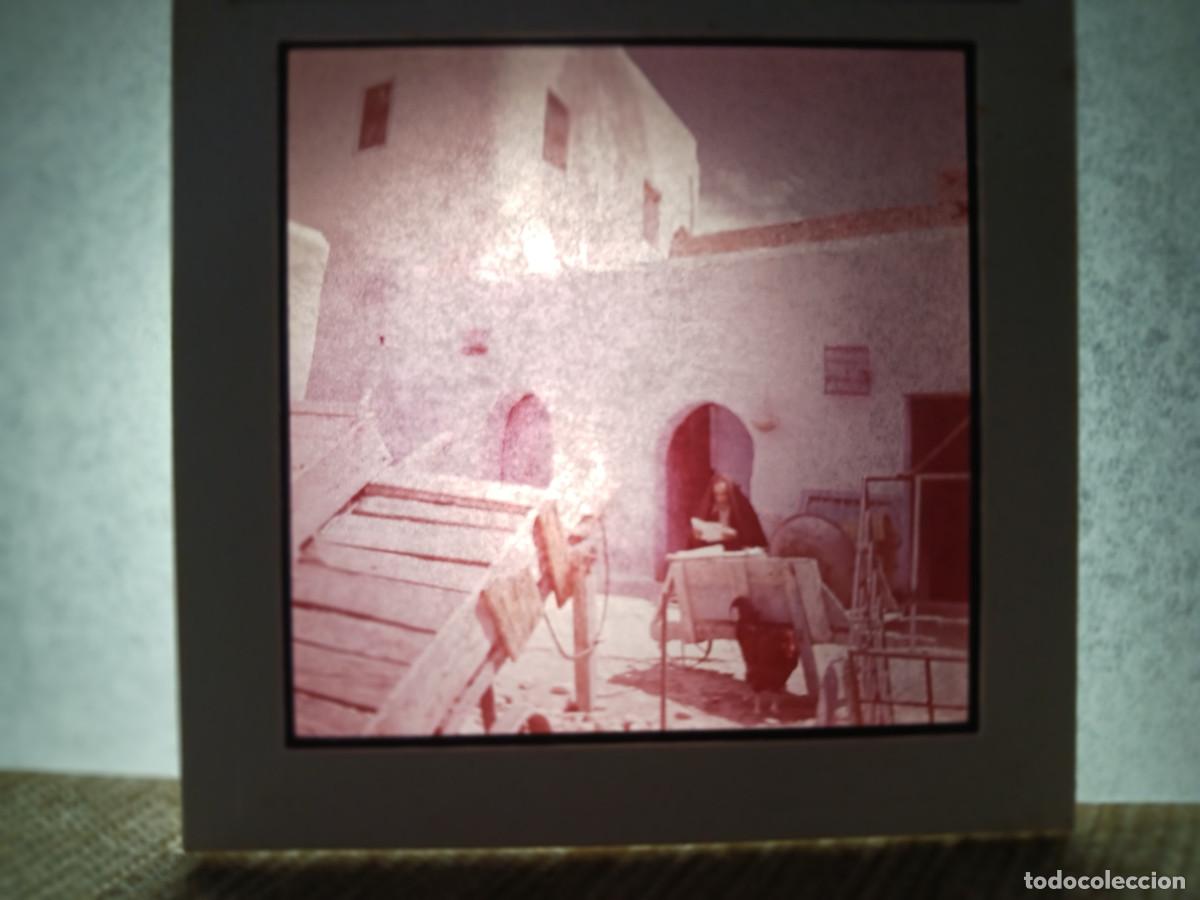 Fotograf&iacute;a antigua: antigua diapositiva 7 x 7 cm. la medina del rif, marruecos