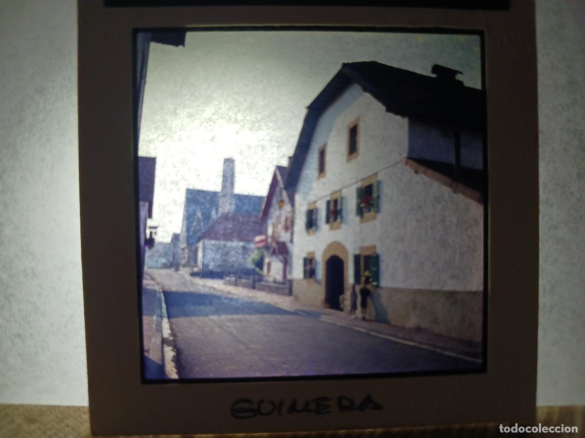 Fotograf&iacute;a antigua: antigua diapositiva 7 x 7 cm. CALLE DE GUIMERA, (LLEIDA)