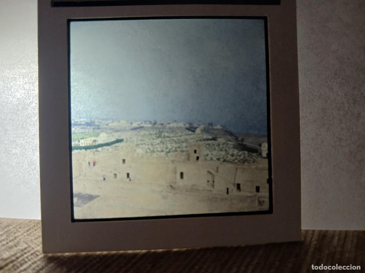 Fotograf&iacute;a antigua: antigua diapositiva 7 x 7 cm. ciudad de marruecos, ignoro