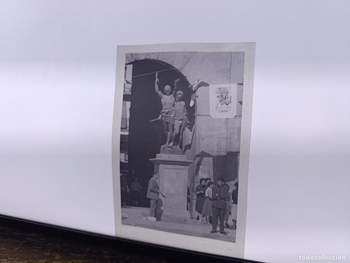 Fotograf&iacute;a antigua: Antiguo Negativo de Acetato, L&eacute;rida, unos 18 x 11 cms.