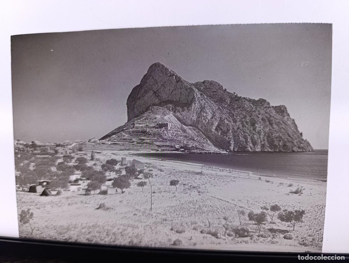 Fotograf&iacute;a antigua: Antiguo Negativo de Acetato, Calpe, unos 16 x 11 cms.
