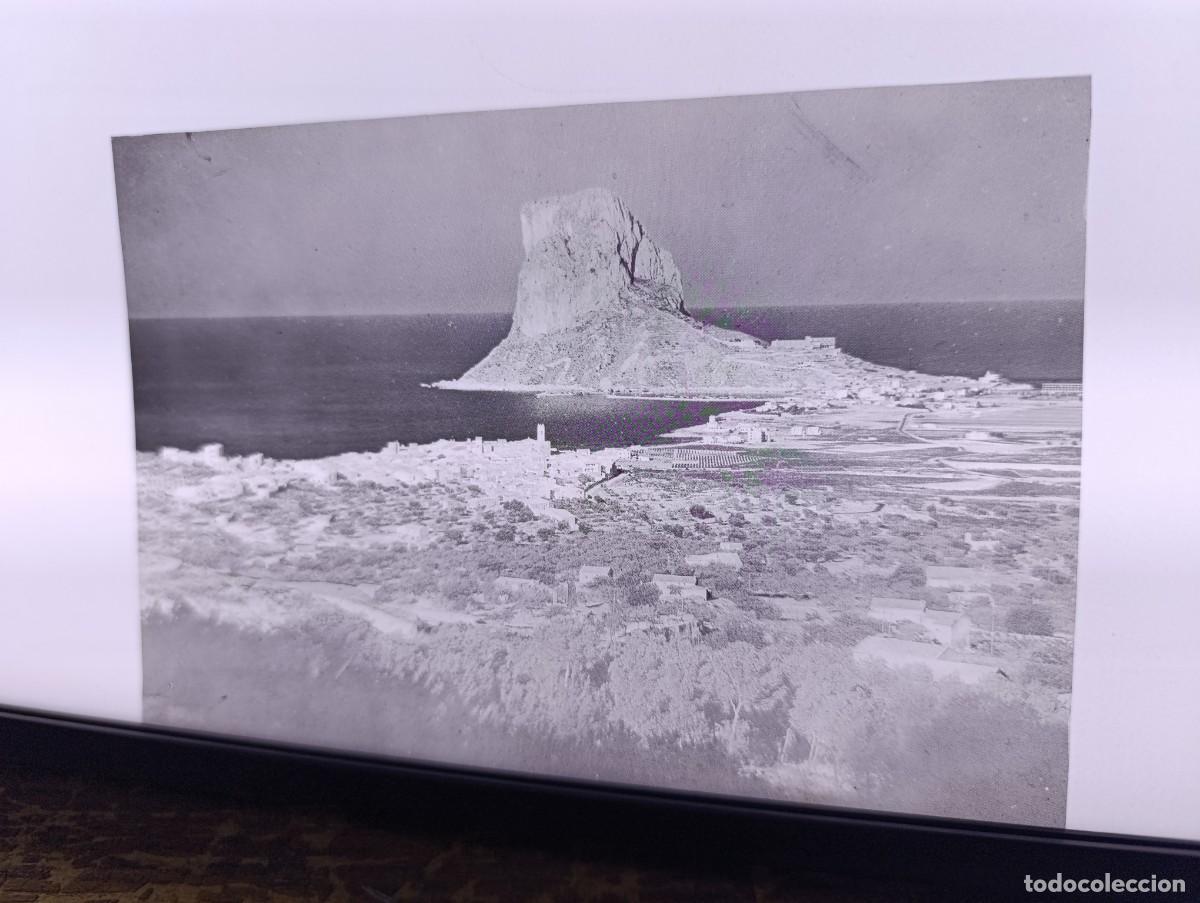 Fotograf&iacute;a antigua: Antiguo Negativo de Acetato, Calpe, unos 16 x 11 cms.