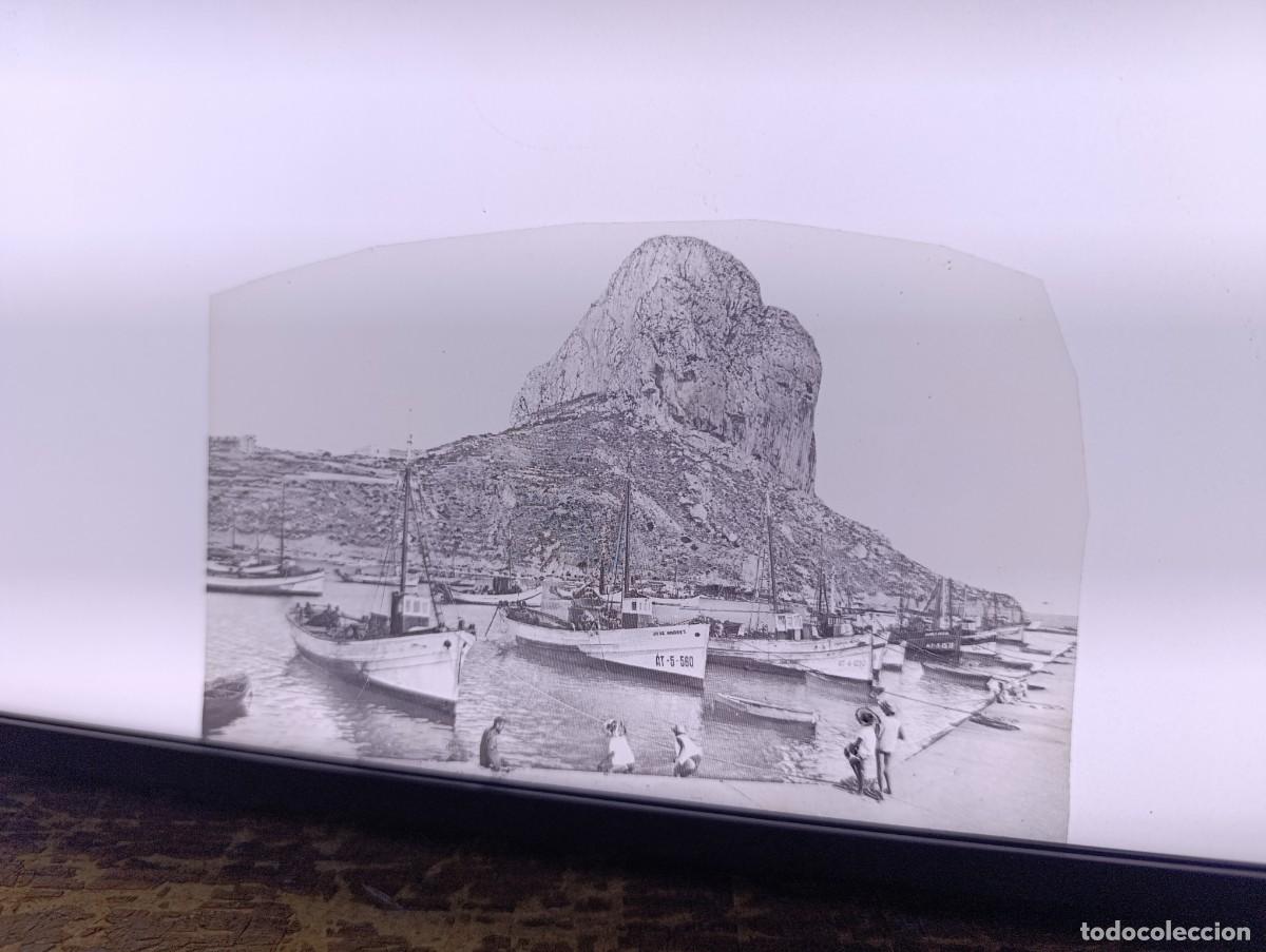 Fotograf&iacute;a antigua: Antiguo Negativo de Acetato, Calpe, unos 16 x 10 cms.