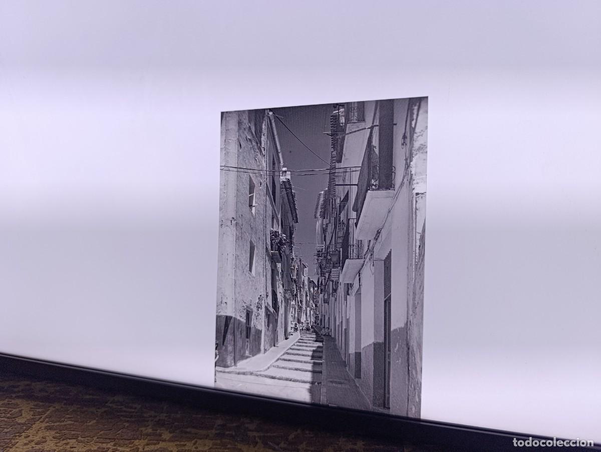 Fotografia antica: Antiguo Negativo de Acetato, Villajoyosa, unos 16 x 11 cms.