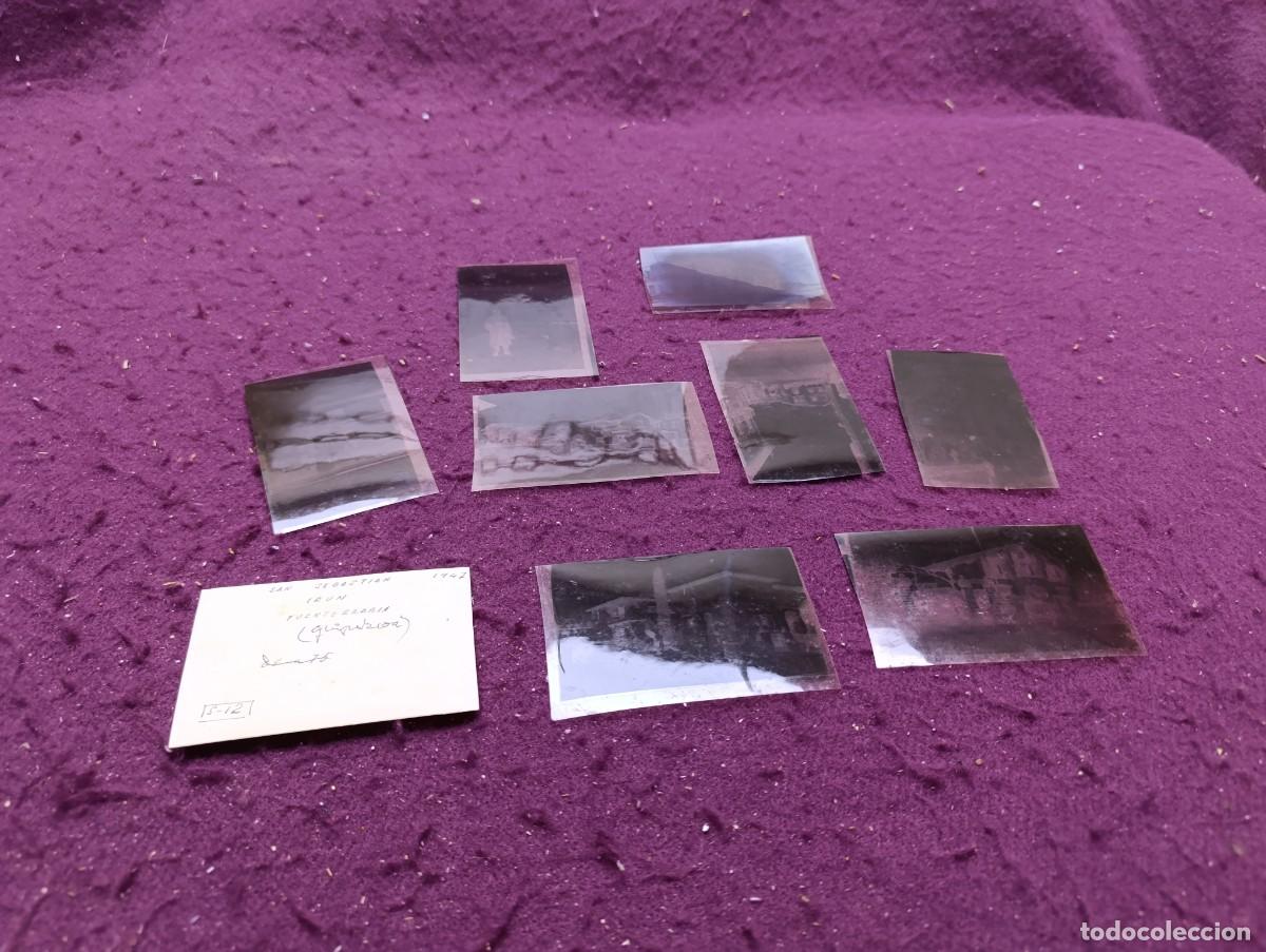 Fotografia antiga: Lote de Antiguos Negativos de Acetato, San Sebasti&aacute;n, Guip&uacute;zcoa, 1947, unos 9 x 6 cms.