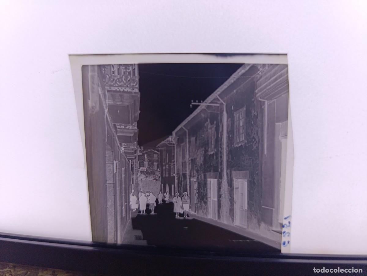 Fotograf&iacute;a antigua: Antiguo Negativo de Acetato, Mondo&ntilde;edo, Lugo, 1958, unos 6 x 6 cms.
