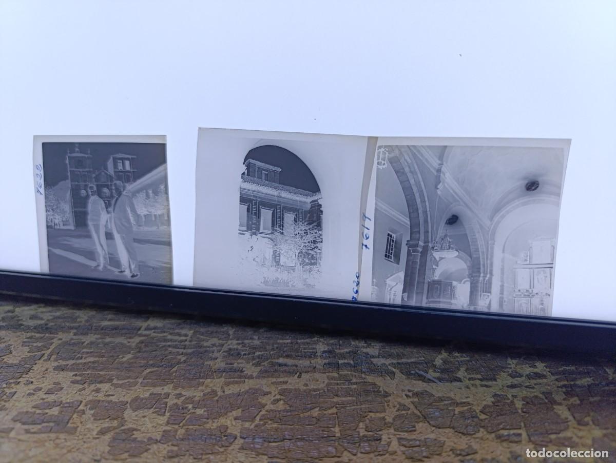 Fotograf&iacute;a antigua: Lote de Antiguos Negativos de Acetato, Cornellana, Asturias, unos 6 x 6 cms.