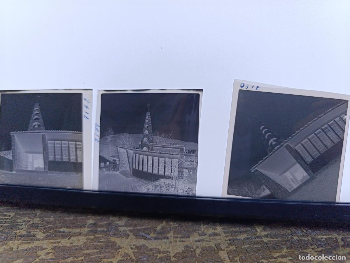 Fotograf&iacute;a antigua: Lote de Antiguos Negativos de Acetato, Capilla de Prianes, 1962, Asturias, unos 6 x 6 cms.