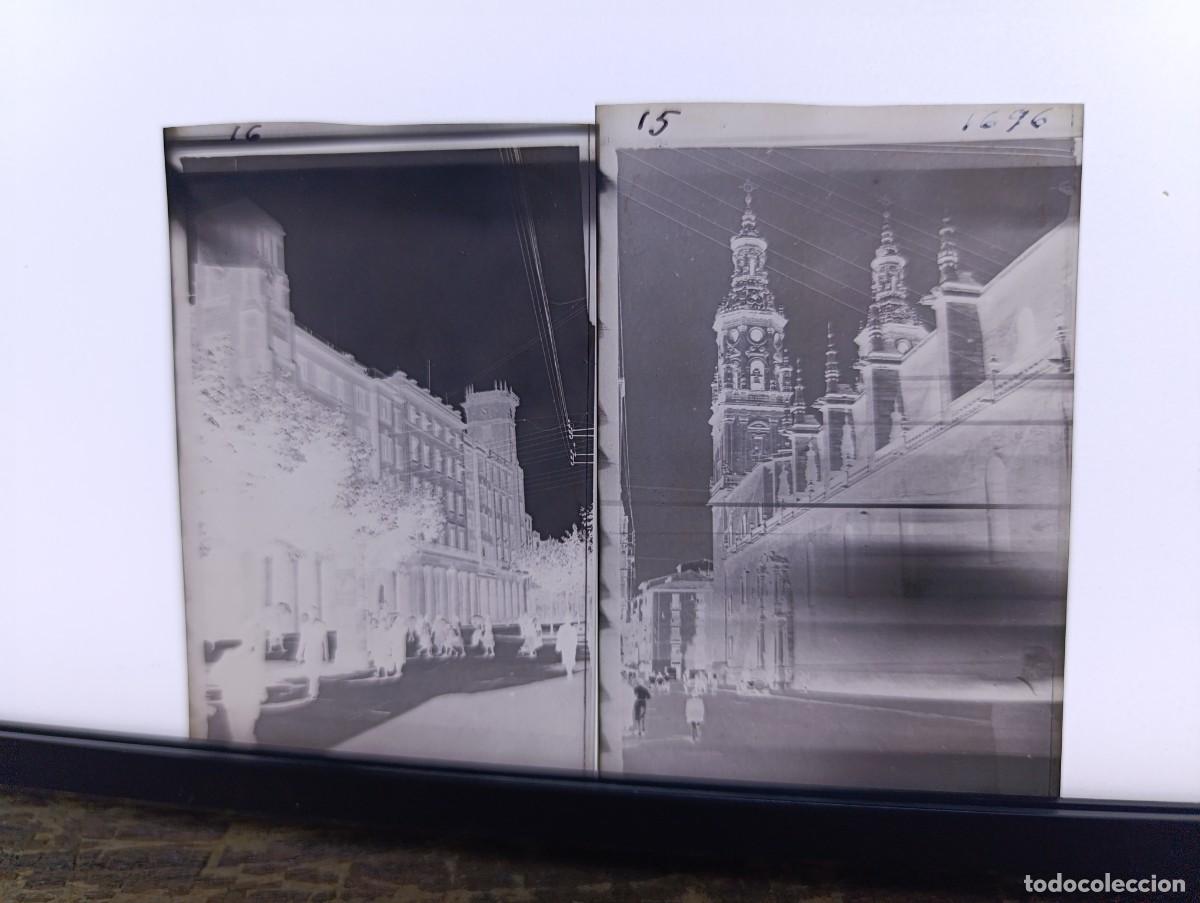 Fotograf&iacute;a antigua: Lote de Antiguos Negativo de Acetato, Logro&ntilde;o, 1951, unos 9 x 6 cms.