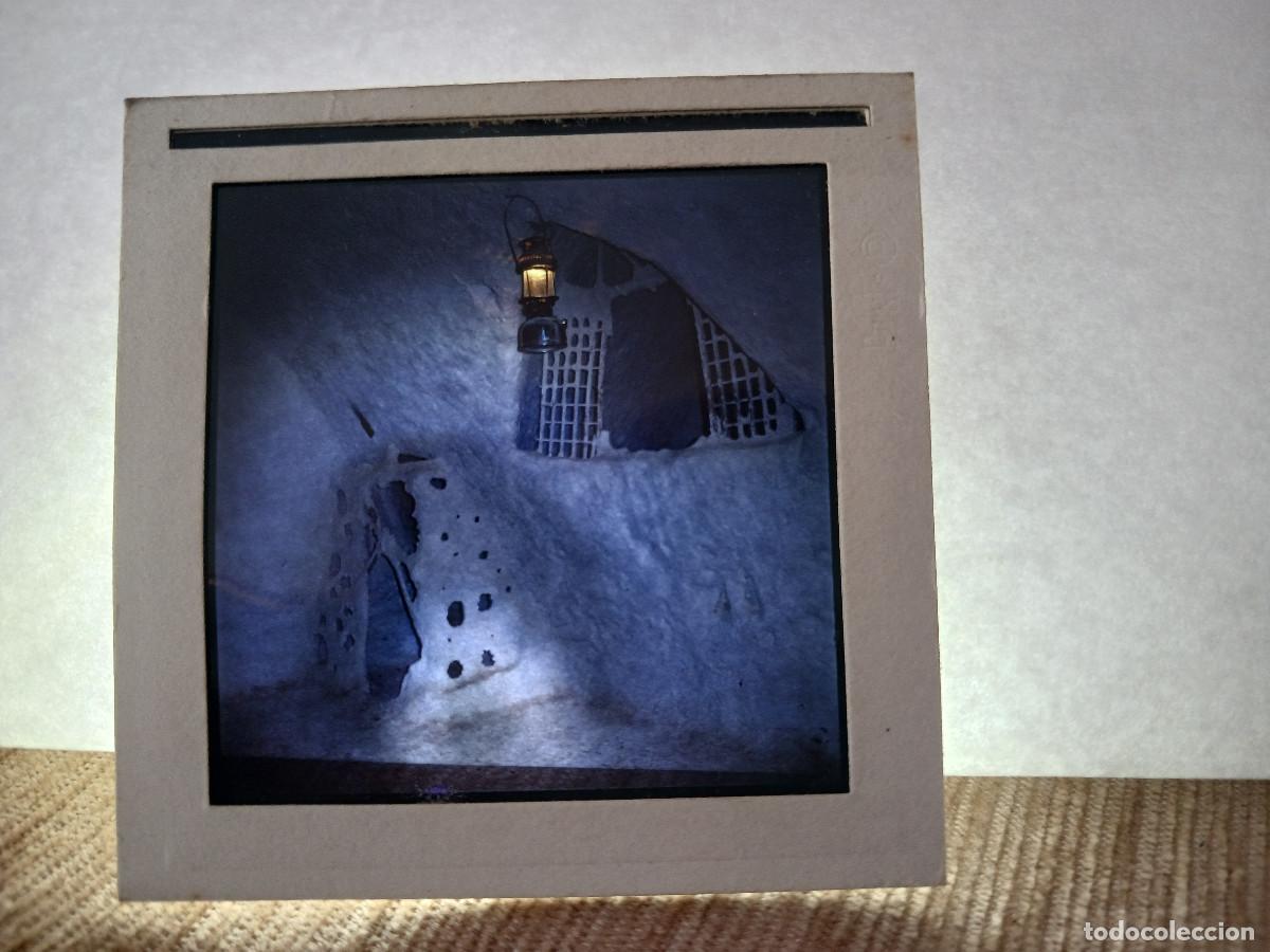 Fotograf&iacute;a antigua: antigua diapositiva 7 x 7 cm. tanger, cuevas de hercules, marruecos