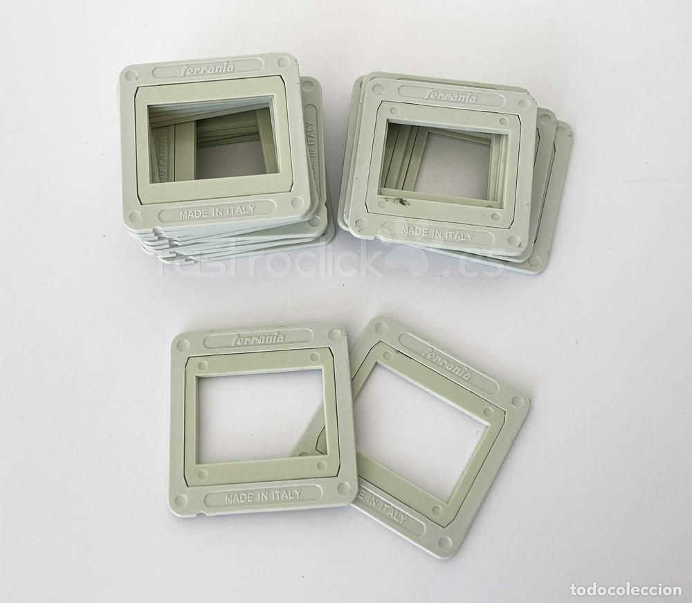 Fotograf&iacute;a antigua: Lote 19 marcos para diapositivas de 35 mm Ferrania
