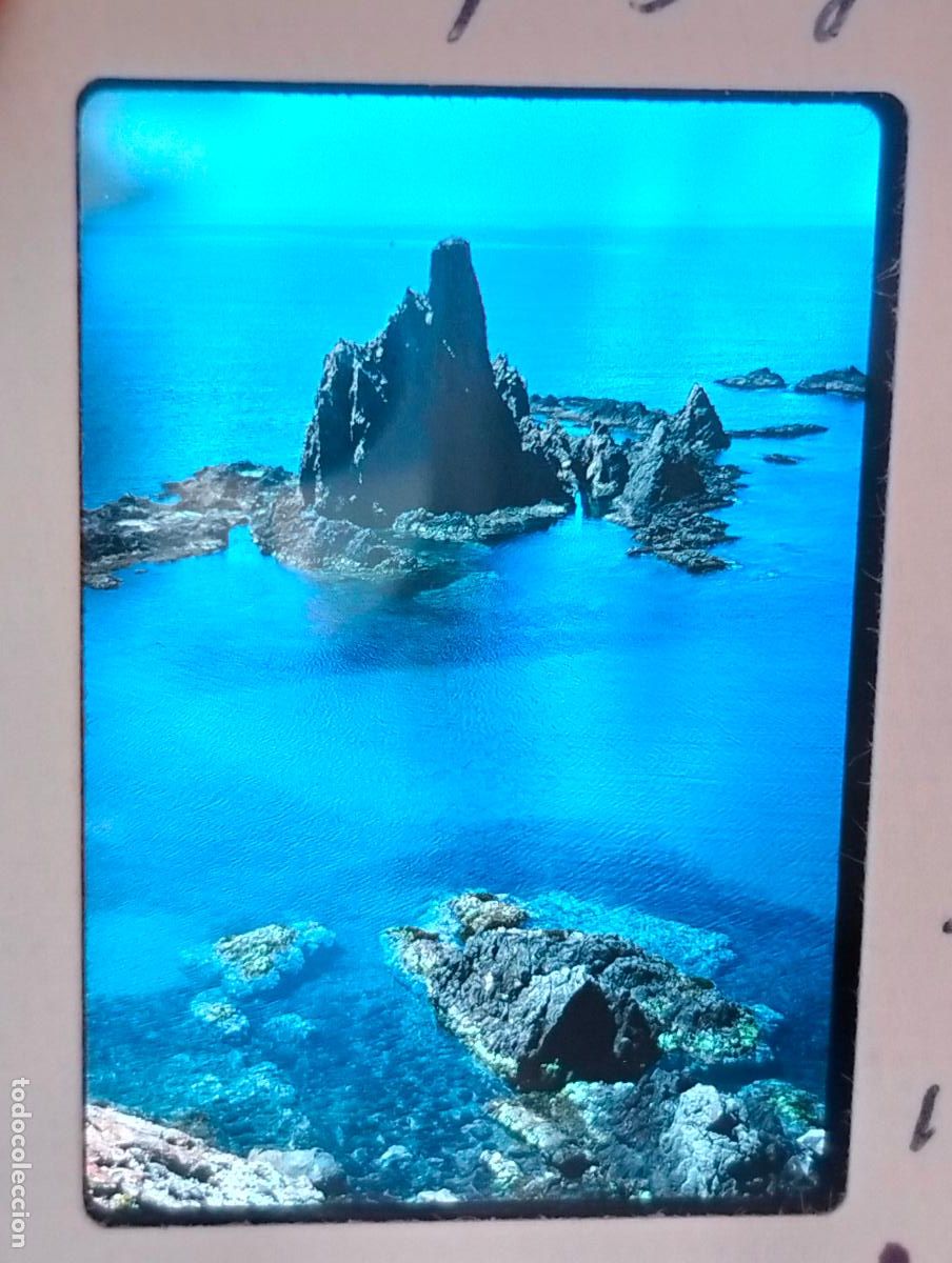Fotografia antiga: CABO DE GATA ALMERIA ANTIGUA DIAPOSITIVA