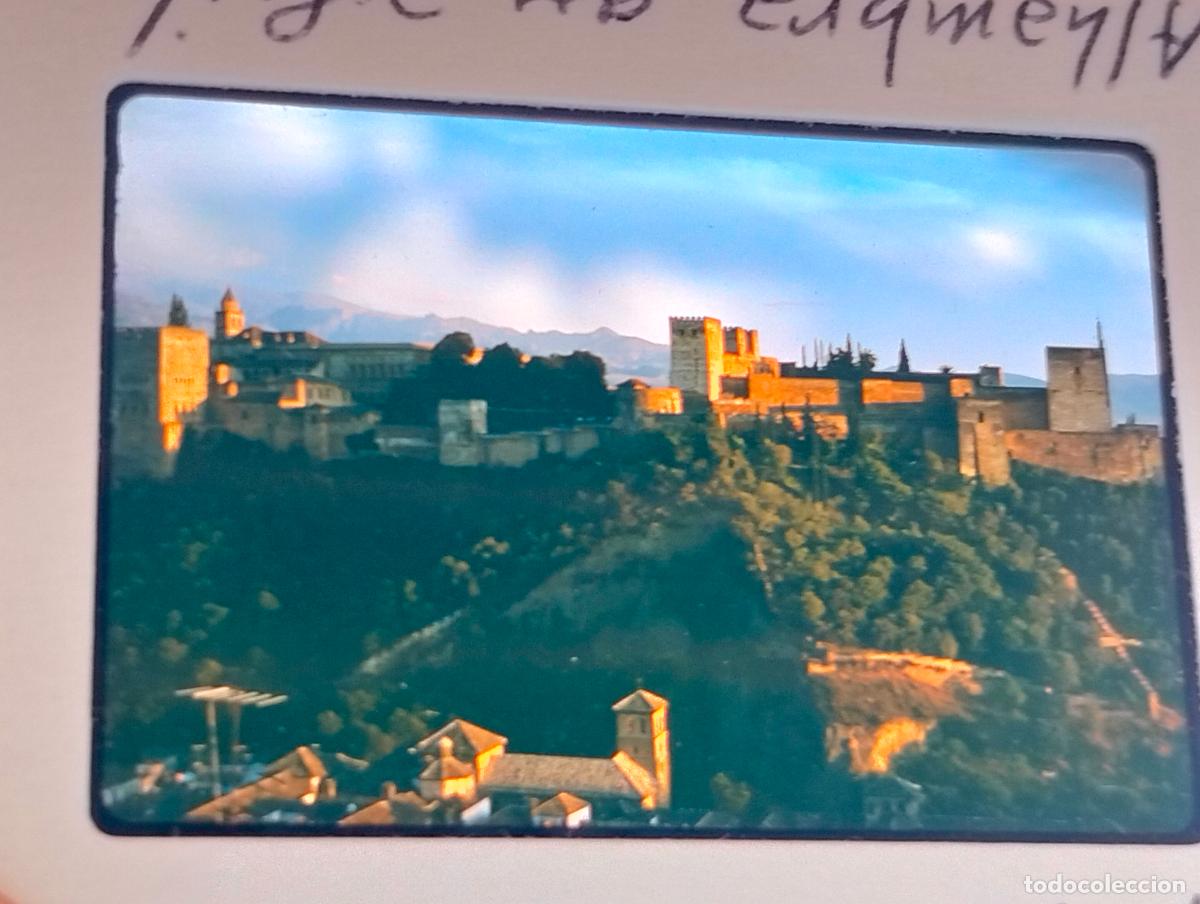 Fotograf&iacute;a antigua: GRANADA ANTIGUA DIAPOSITIVA