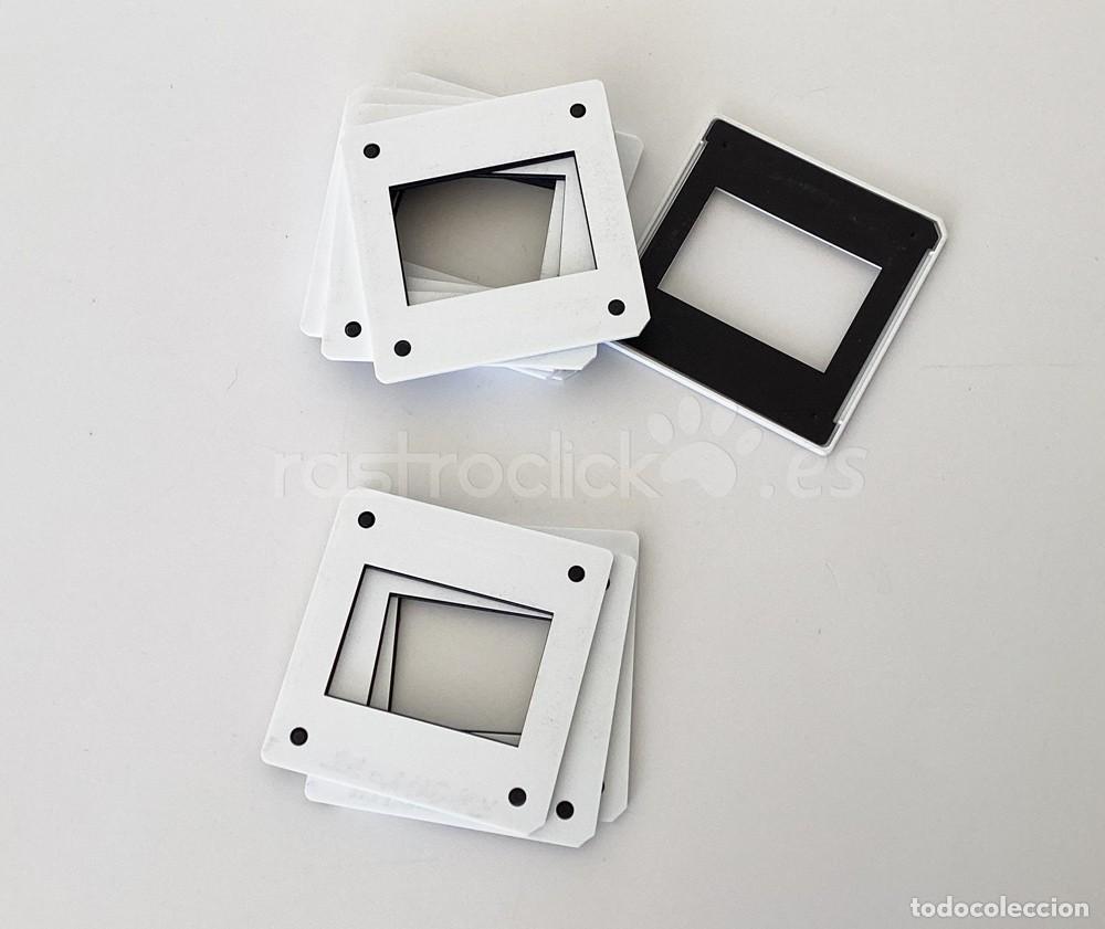 Fotograf&iacute;a antigua: Lote 10 marcos para diapositivas de 35mm GAF