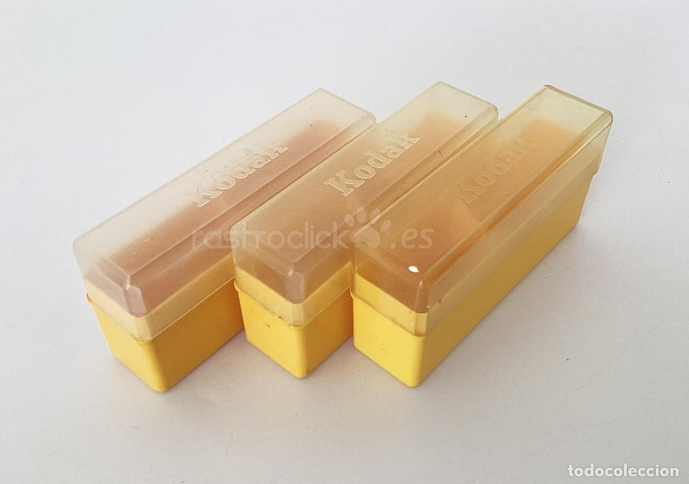 Fotograf&iacute;a antigua: Cajas originales de Kodak para almacenar diapositivas