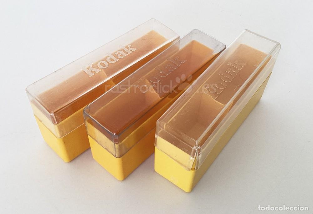 Fotograf&iacute;a antigua: Cajas originales de Kodak para almacenar diapositivas