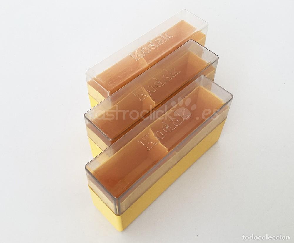 Fotograf&iacute;a antigua: Cajas originales de Kodak para almacenar diapositivas