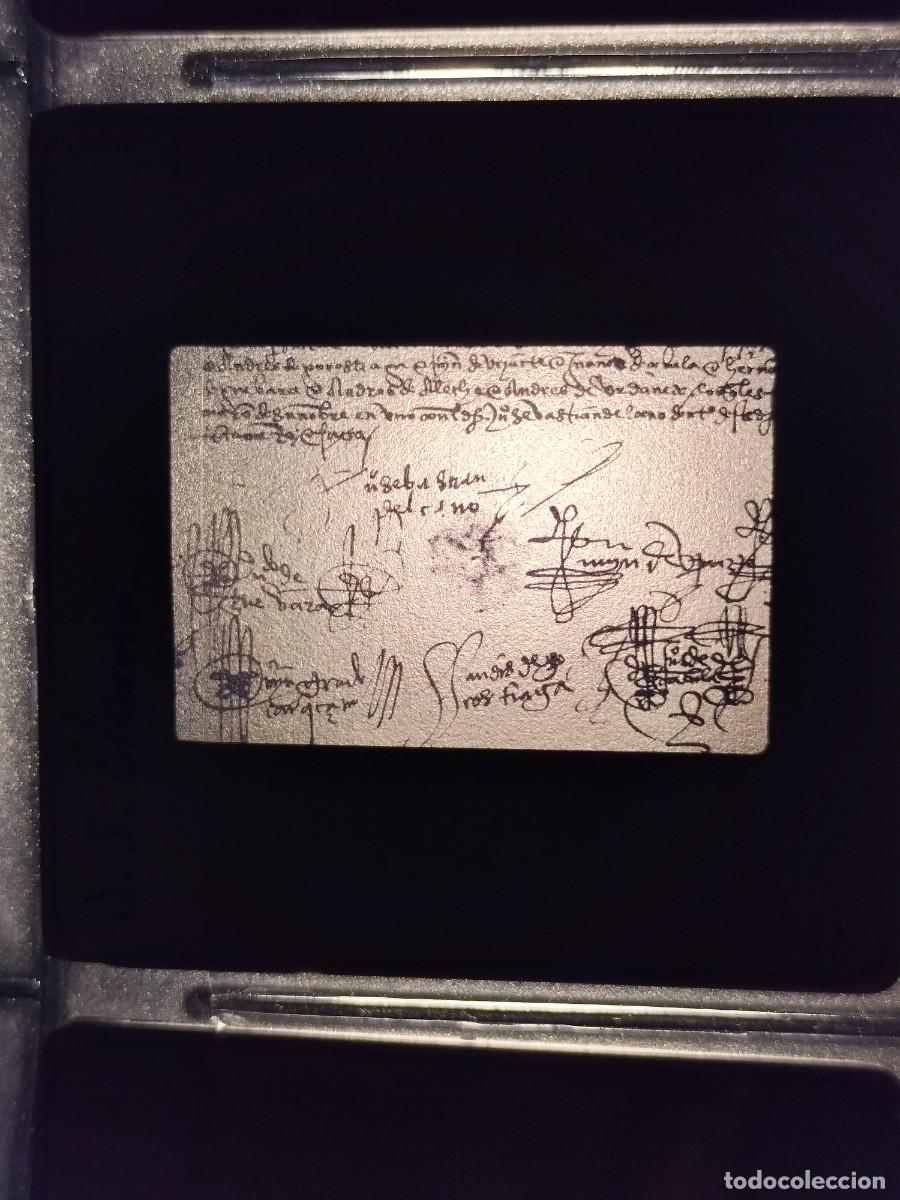 Fotograf&iacute;a antigua: Lote 19 diapositivas ESCUDO Y FIRMAS. JUAN SEBASTI&Aacute;N EL CANO