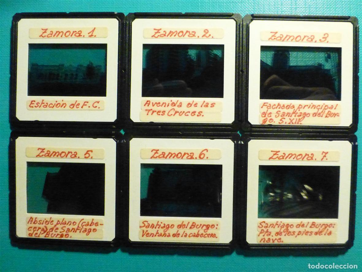Fotograf&iacute;a antigua: 6 Diapositivas - Filmina - 35 mm - Montadas en marco profesional - Zamora -