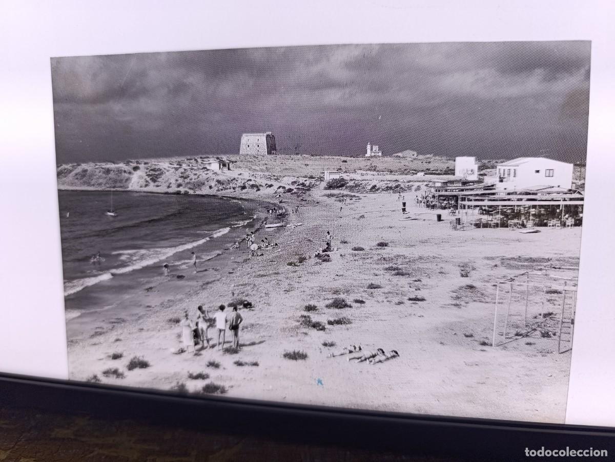 Antique Photography: Antiguo Negativo de Acetato, Isla de Tabarca, Alicante, unos 15 x 11 cms.