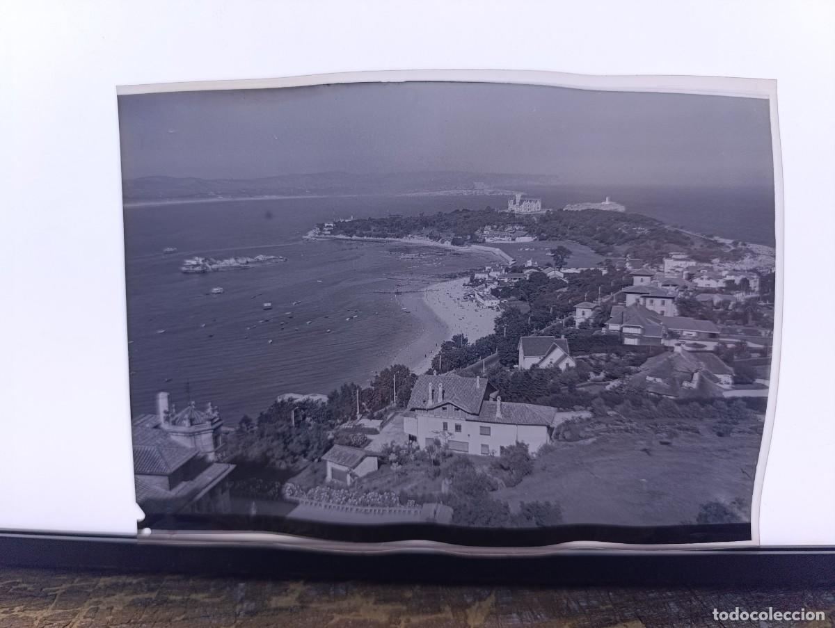 Antique Photography: Antiguo Negativo de Acetato, Santander, unos 18 x 13 cms.