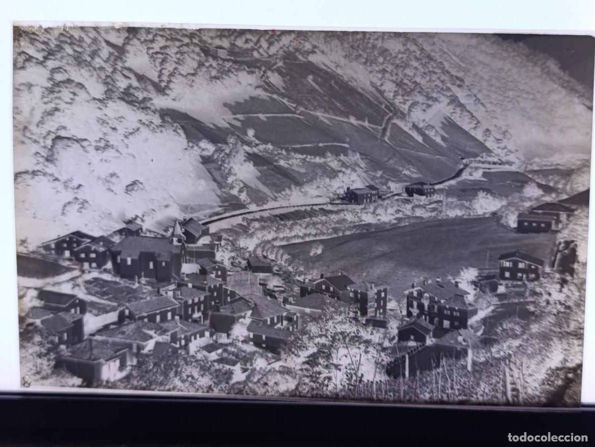 Antique Photography: Antiguo Negativo de Acetato, Valcarlos, Navarra, unos 14 x 9 cms.